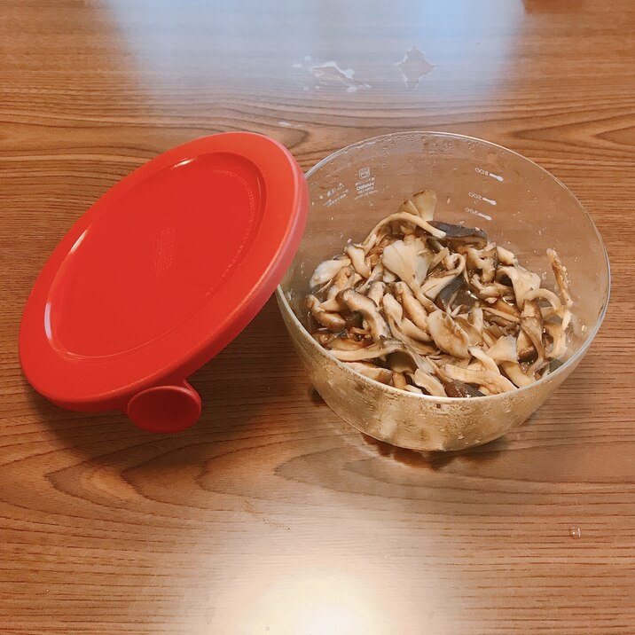 簡単!きのこのオイスターソース和え